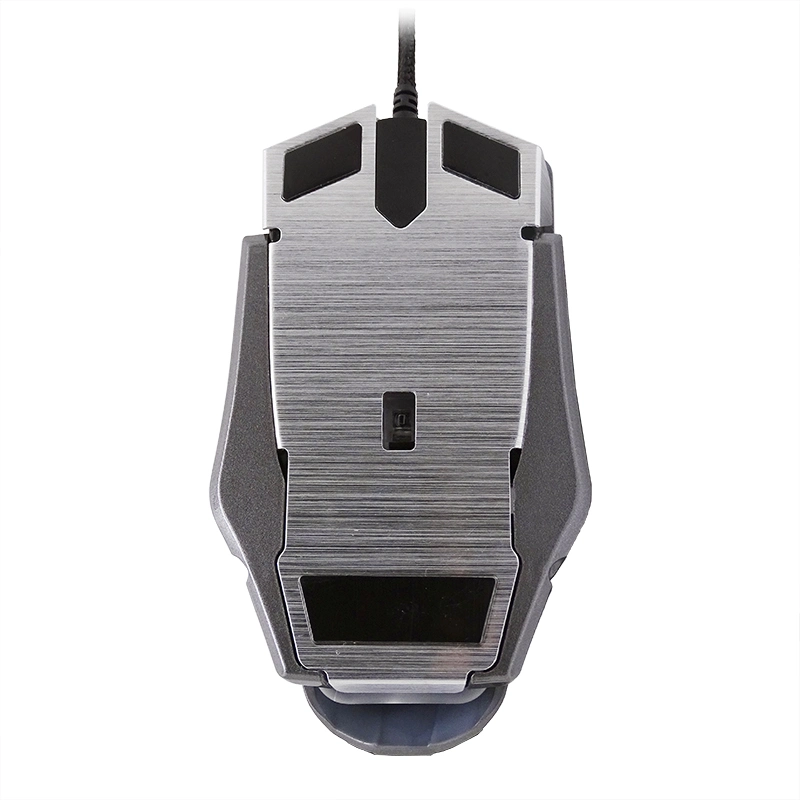 New Products OEM 4 Cores 200W Times Button Life Metal Base Symmetrical Wings Mouse